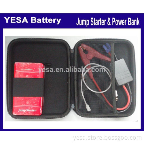 Thin Type IJS-600D 6000mAh Li-ion Battery Jump Starter for Gasoline Car / Diesel Vehicle